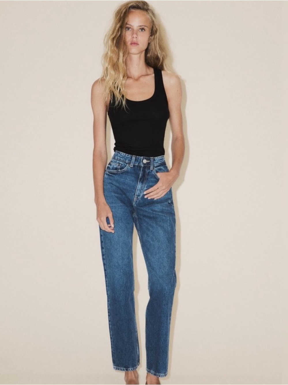 Zara Mom Jeans Size 8